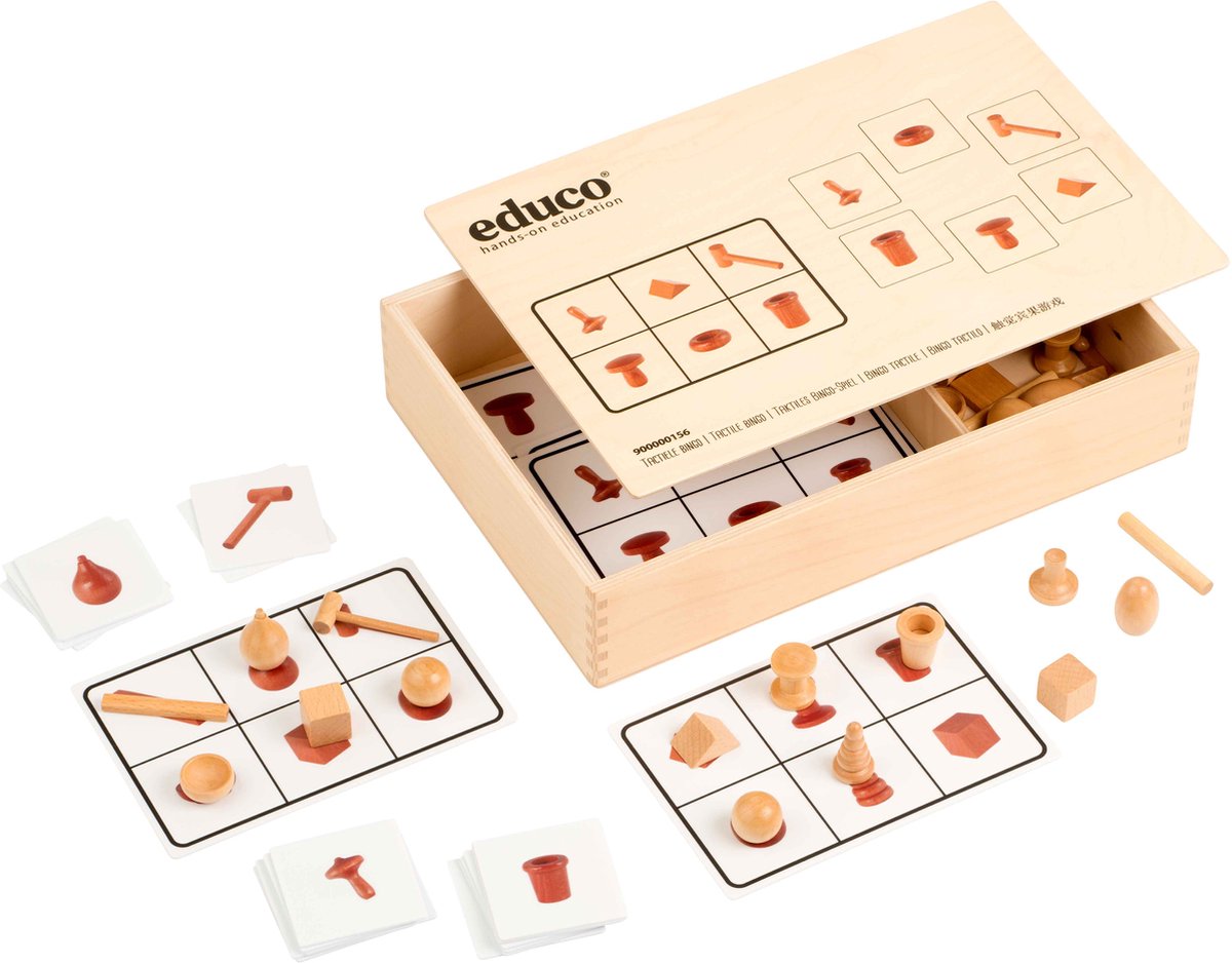 Tactiele bingo - Educo