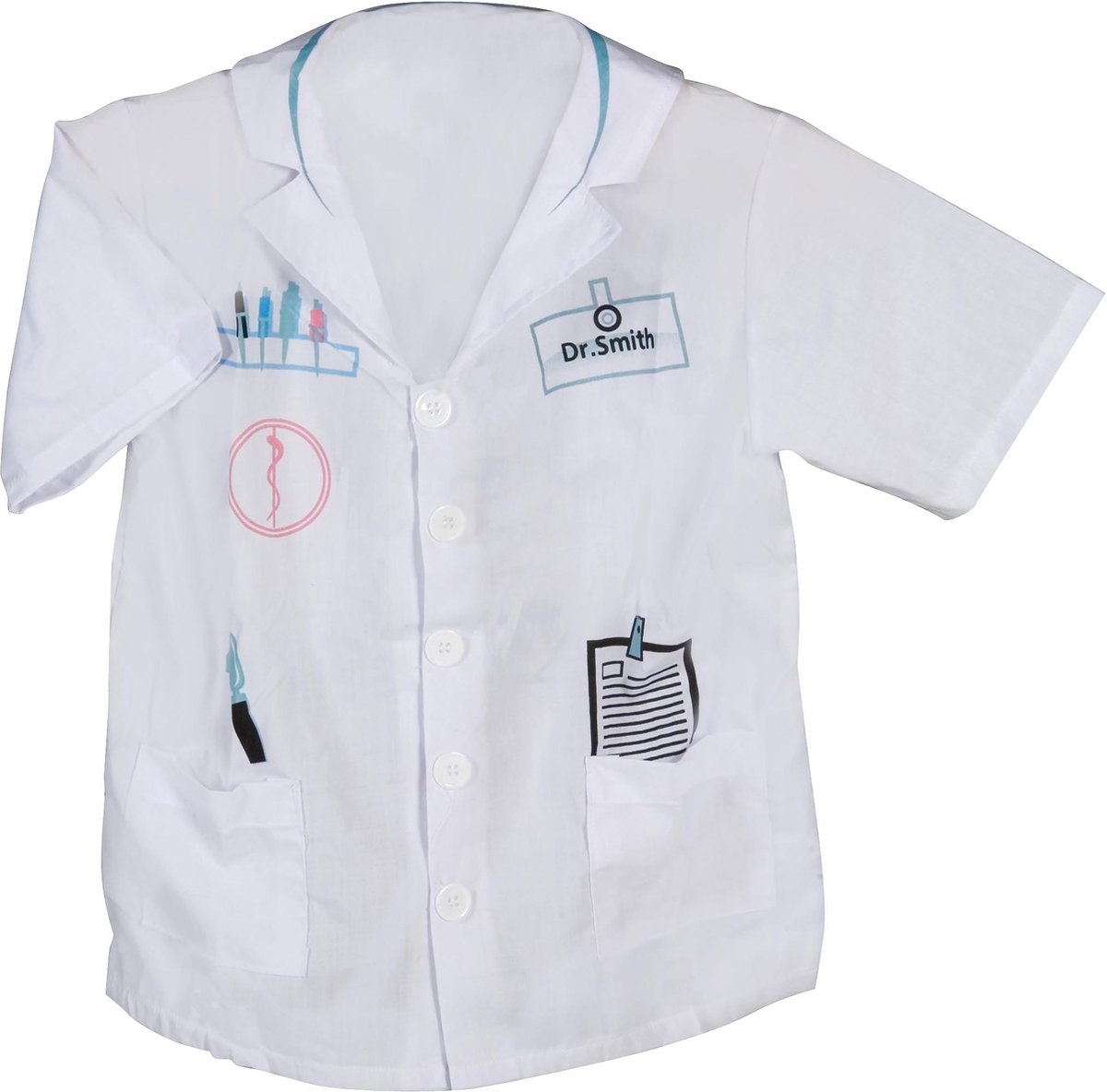 Verkleedkleding 2,5-6 jaar Dokter - Educo