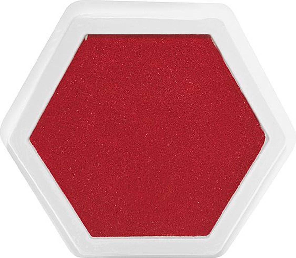 Groot stempelkussen rood