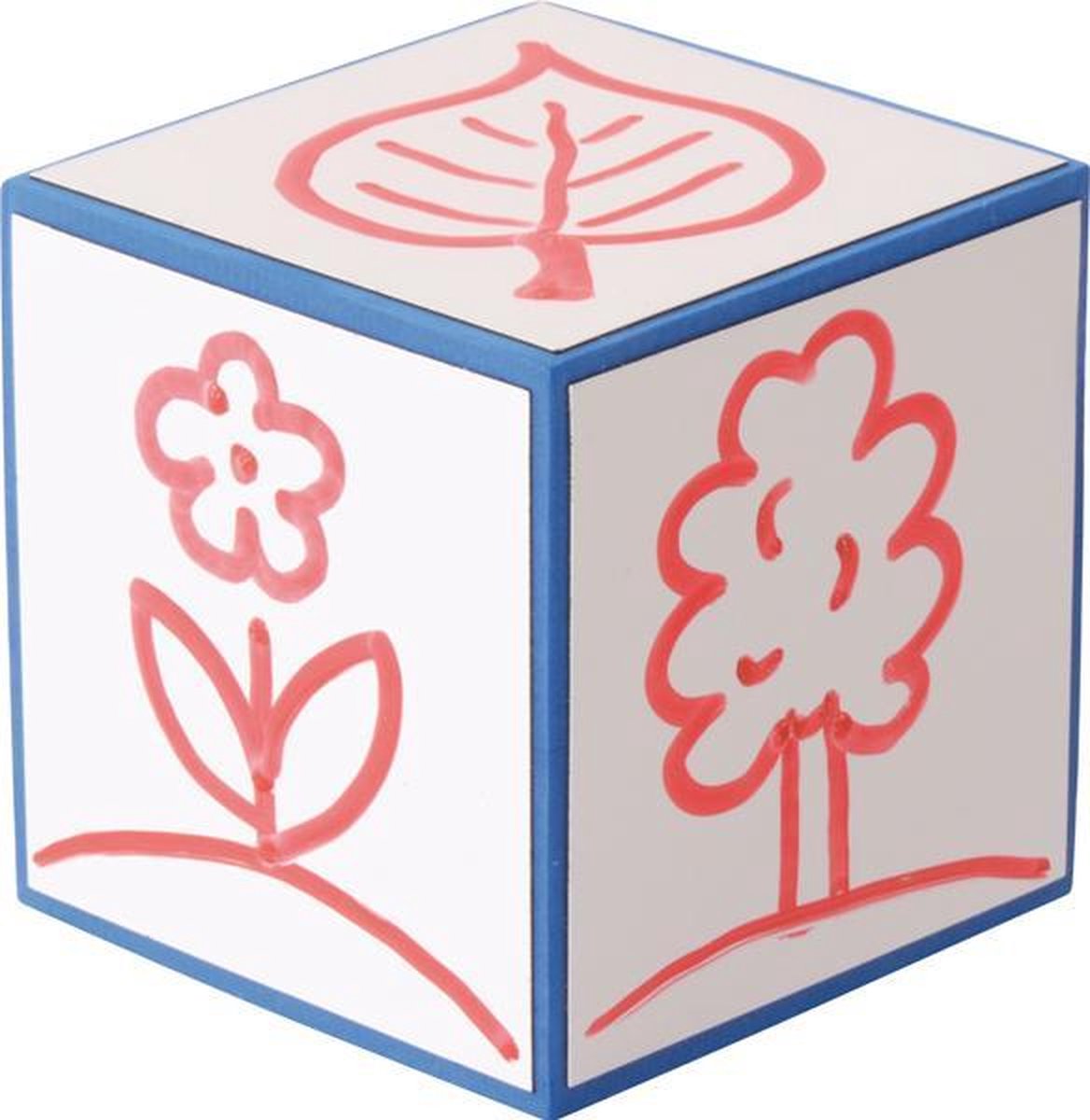 Herschrijfbare kubus set van 4