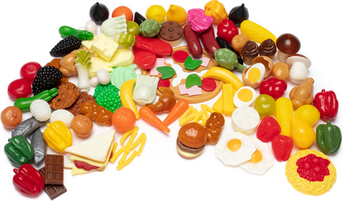 Voedselset – 114-delige Speelset met Levensmiddelen voor Kinderen