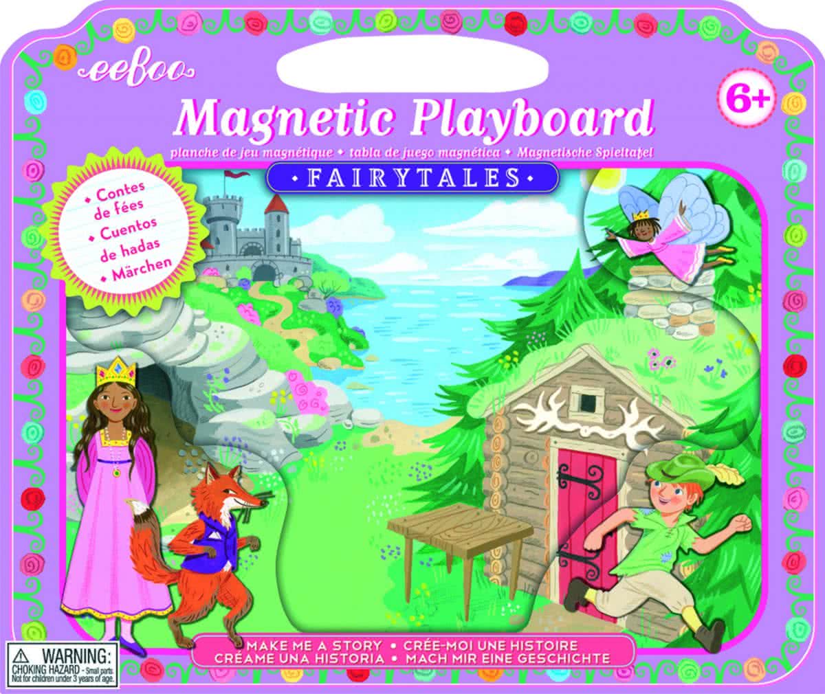  Magnetic Playboard: FAIRYTALES, maak je eigen verhaaltje mbv magneten, met