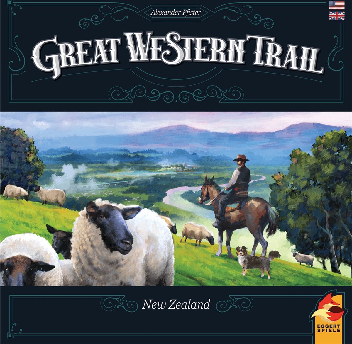 Great Western Trail: New Zealand - Bordspel (ENG)