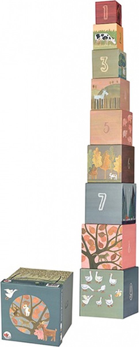   stapelkubussen boerderij