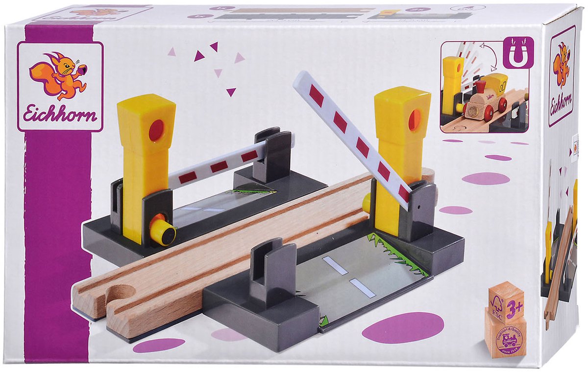 Eichhorn Houten trein Spoorwegovergang 100006500