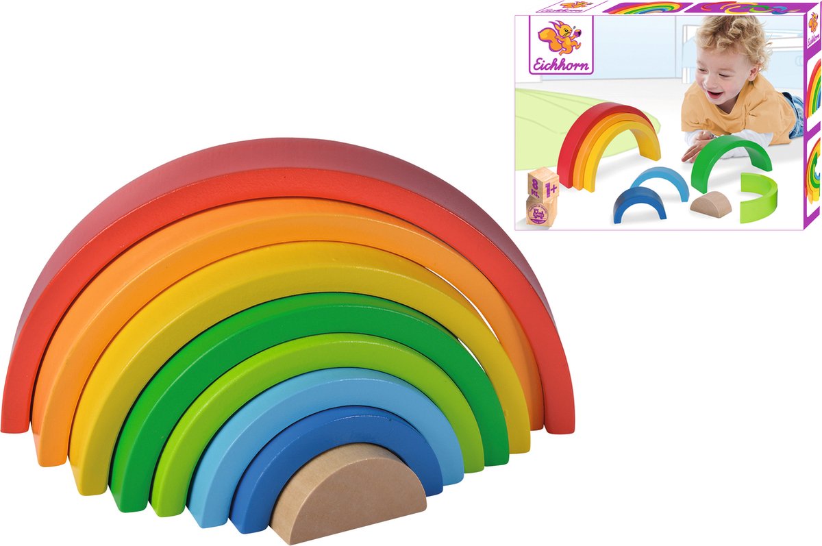   Regenboog - Sorteer en Stapelspel
