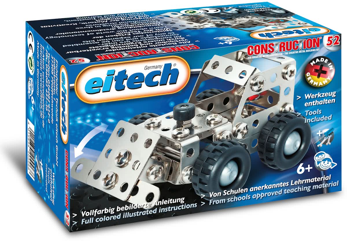 Eitech Constructie - Bouwdoos - Mini Bulldozer