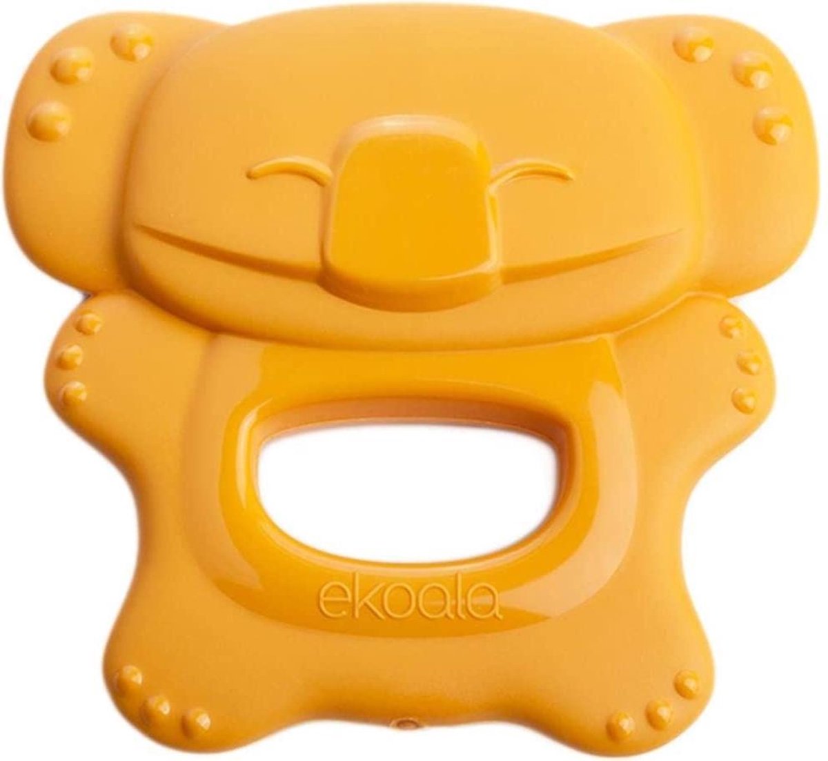 Ekoala Bijtring Ekolly Junior 8 X 9 Cm Biologisch Oranje