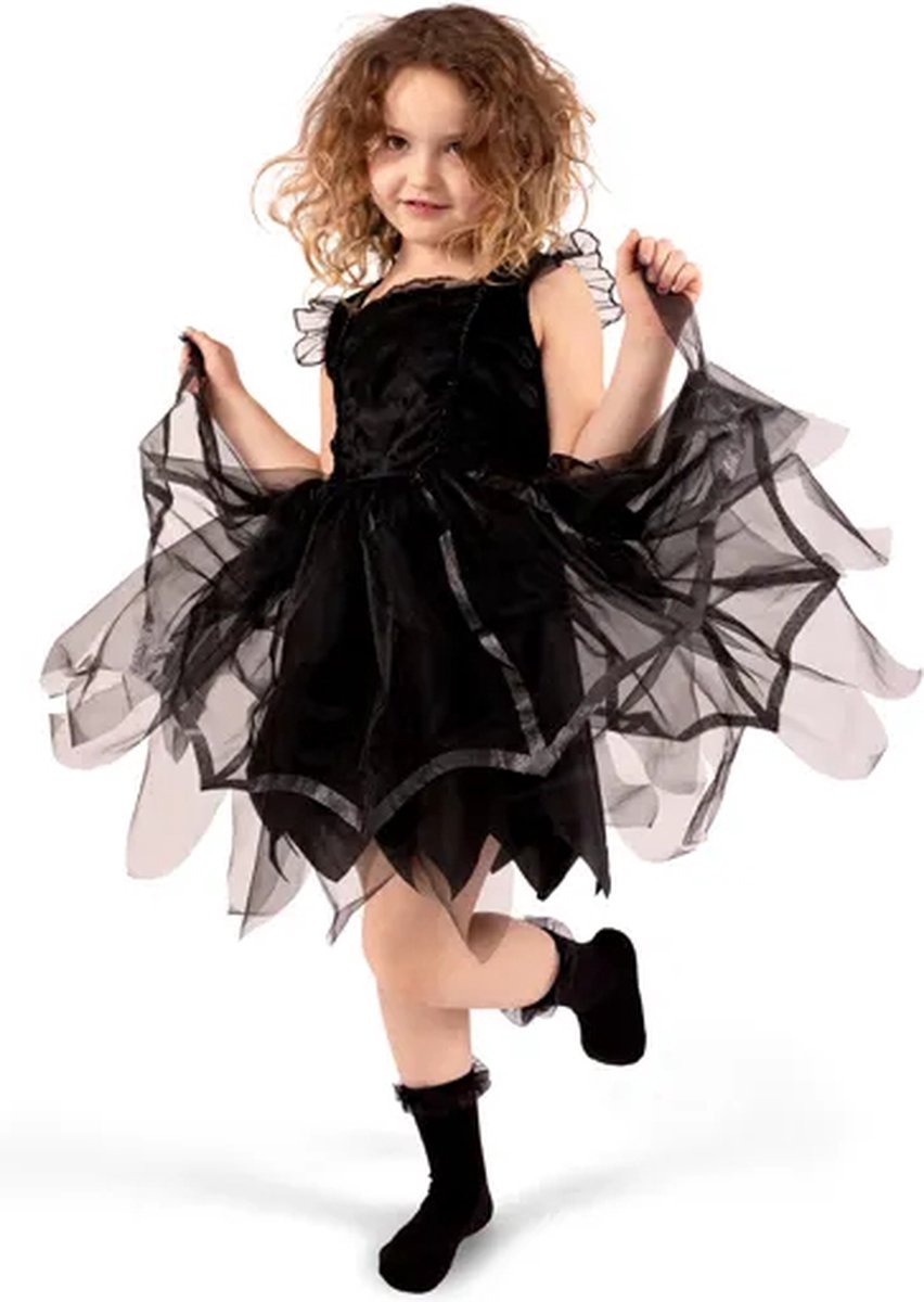 Heksen Jurkje Kind Zwart Eldora