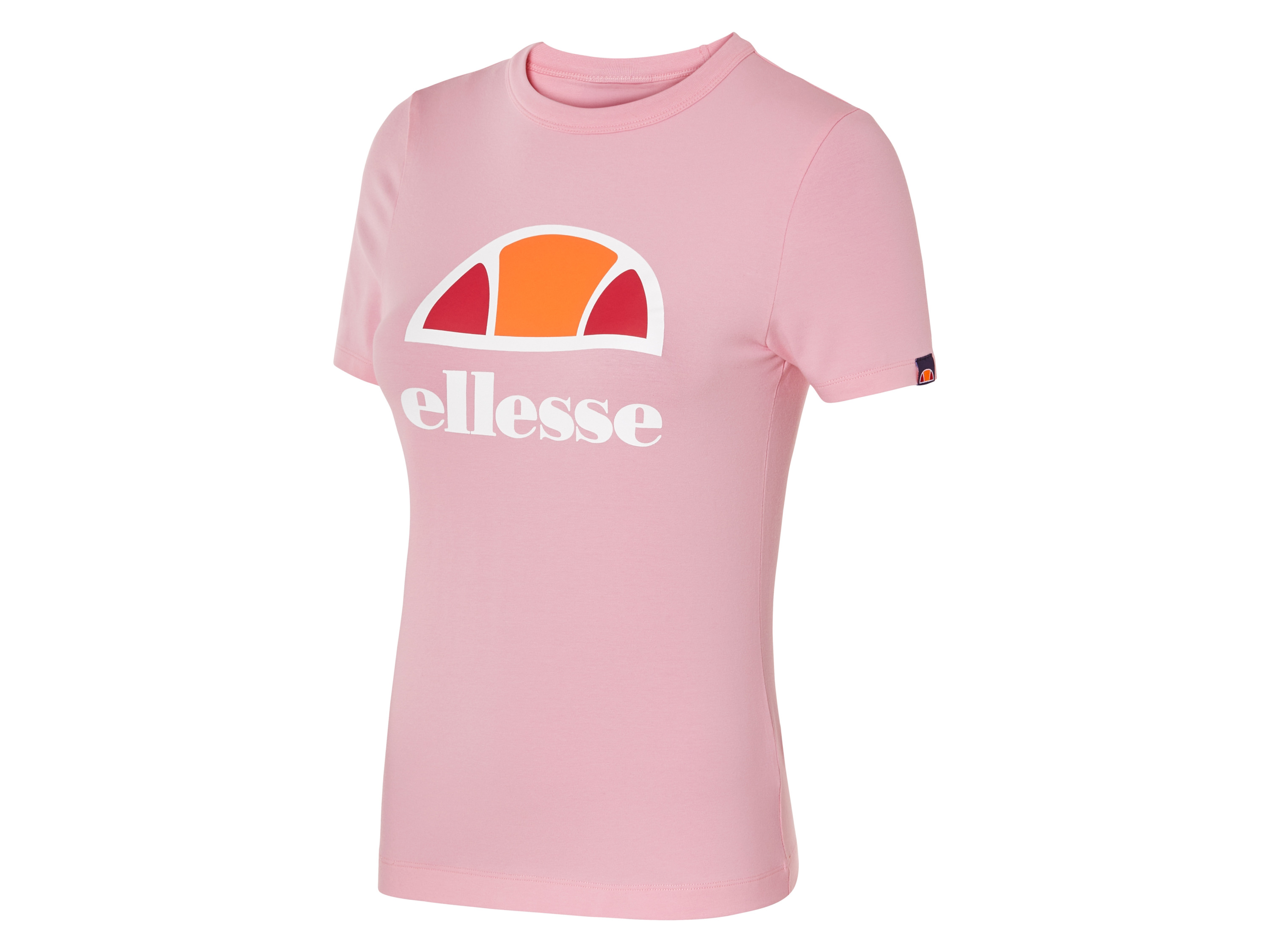 Ellesse Dames T-shirt of croptop (roze (t-shirt), M)