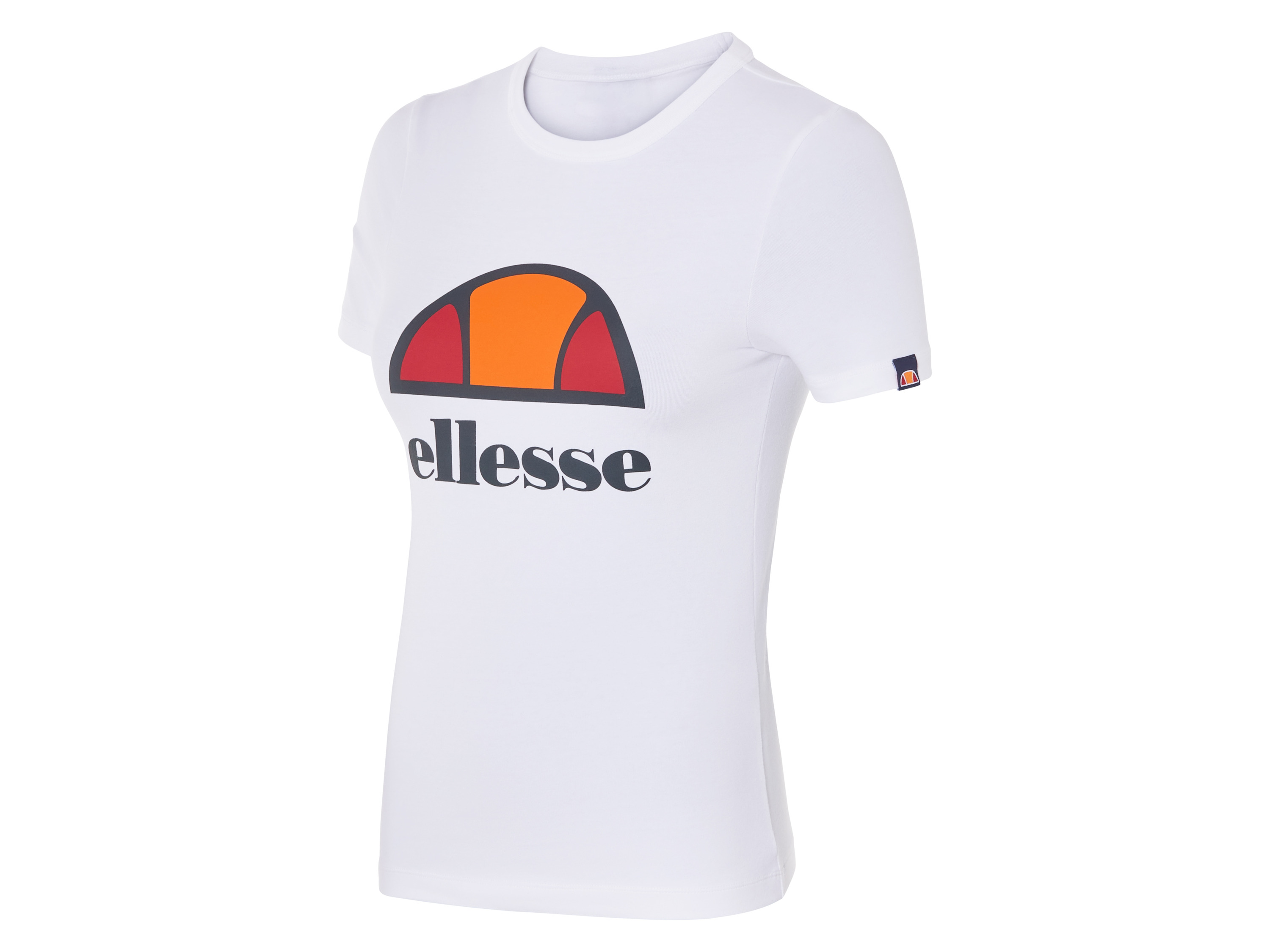 Ellesse Dames T-shirt of croptop (wit (t-shirt), M)