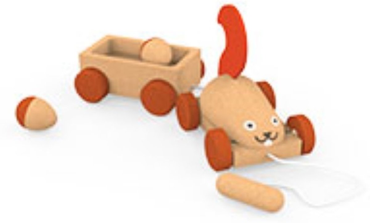 Elou Trekfiguur Squirrel Trailer