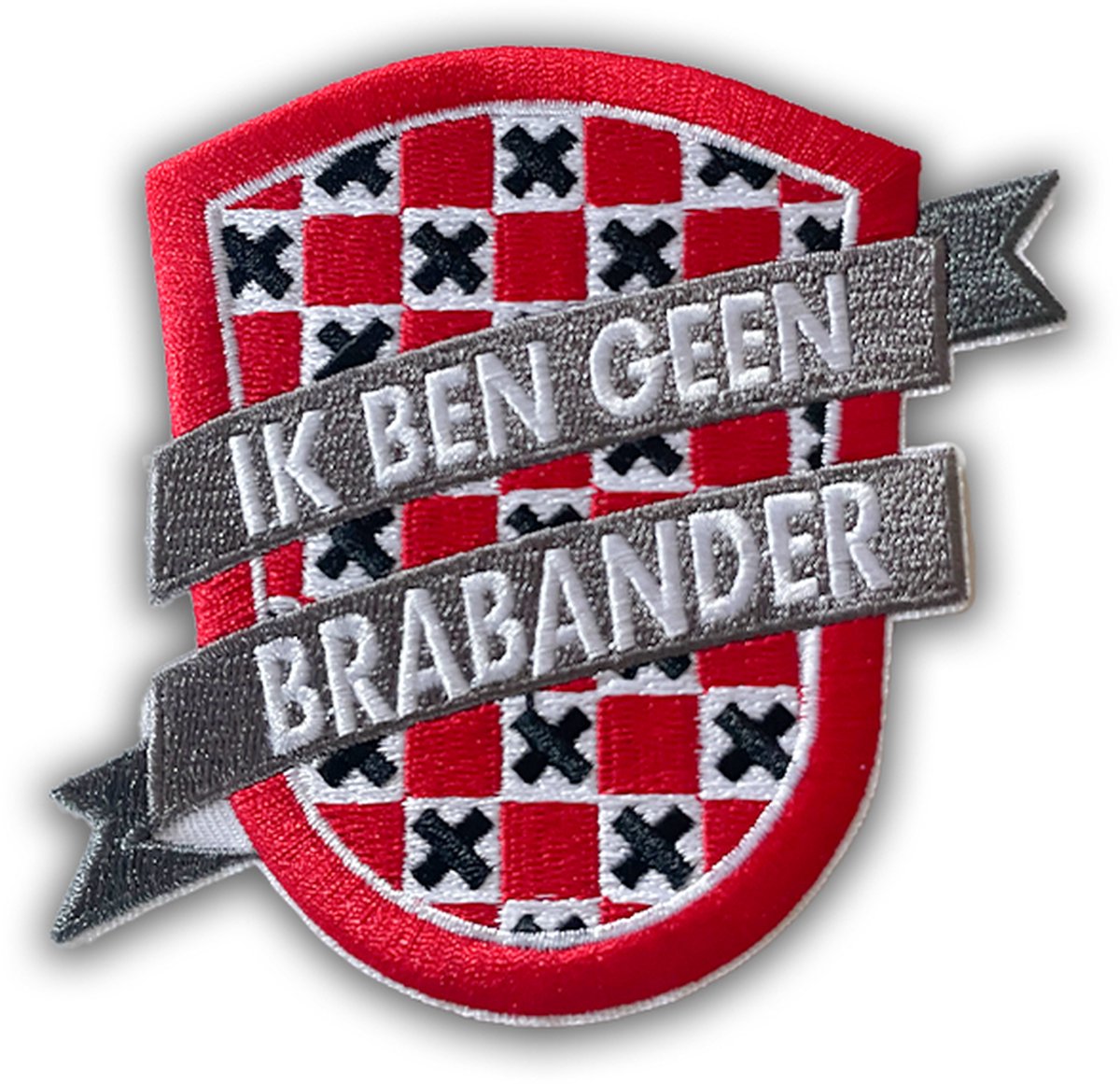 Ik Ben Geen Brabander Amsterdam - Opstrijk Embleem