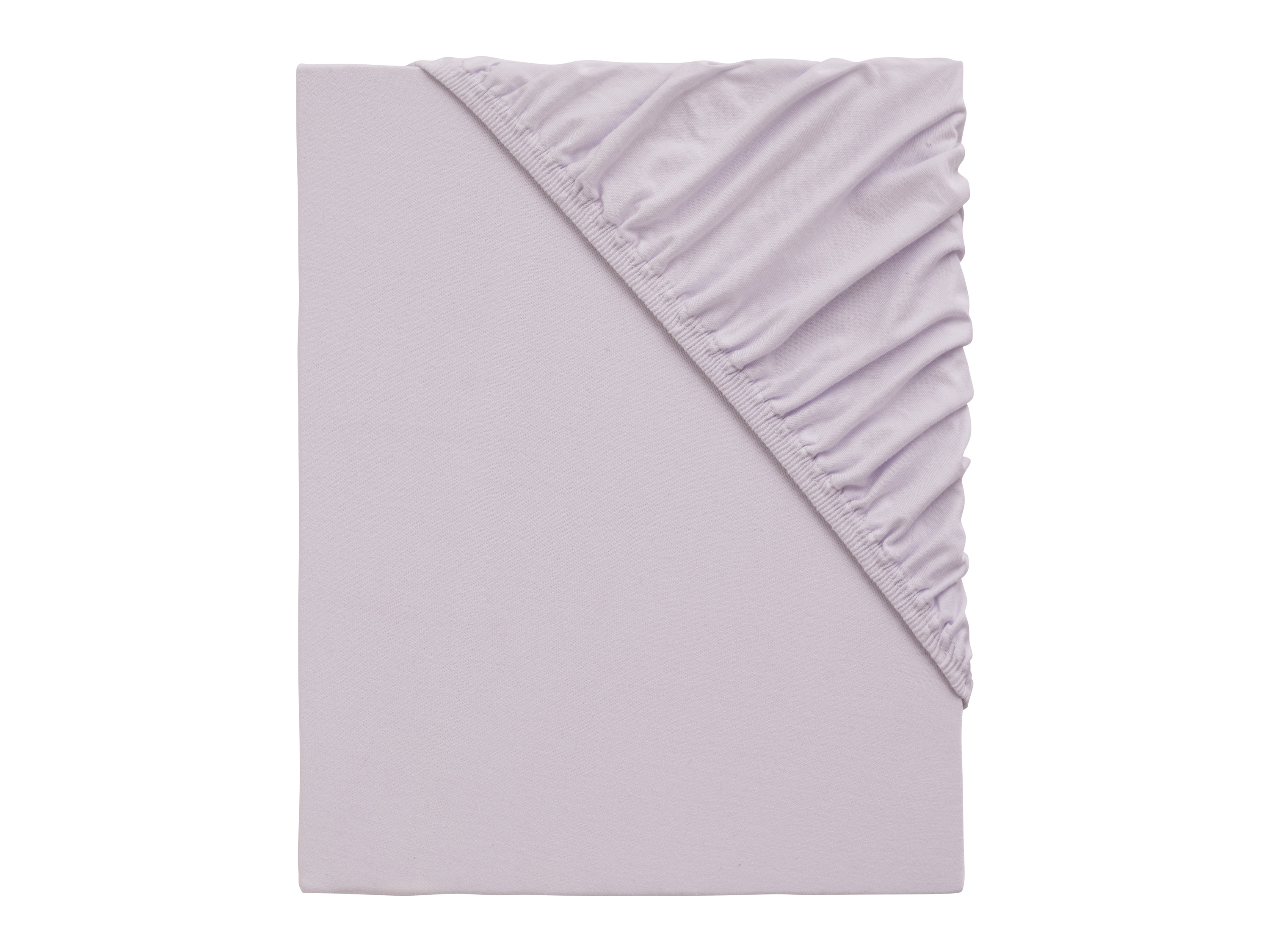 Emma Jersey hoeslaken 180-200 x 200 cm (Lichtroze)