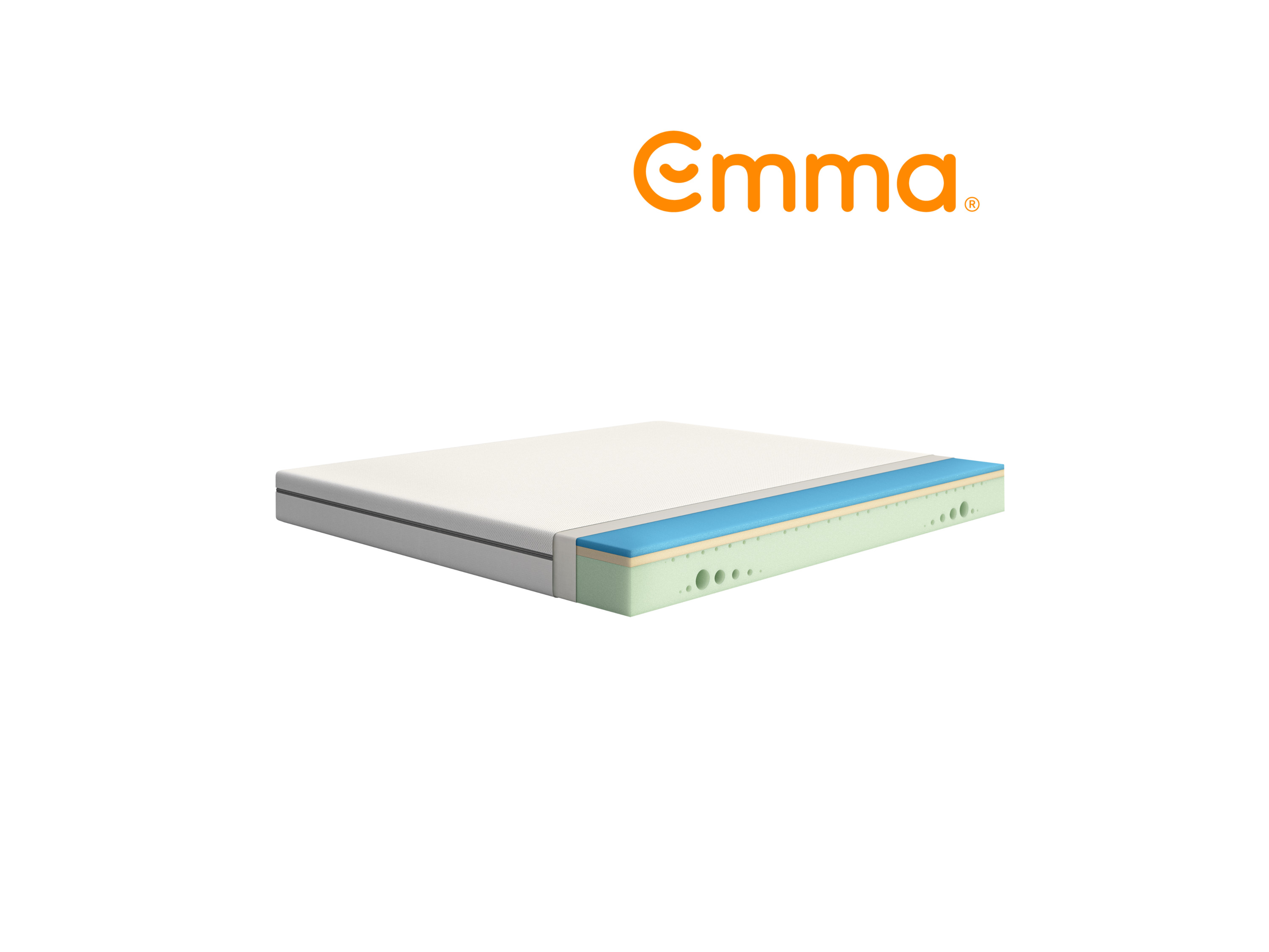 Koudschuim matras Emma One (Medium, 160 x 200 cm)