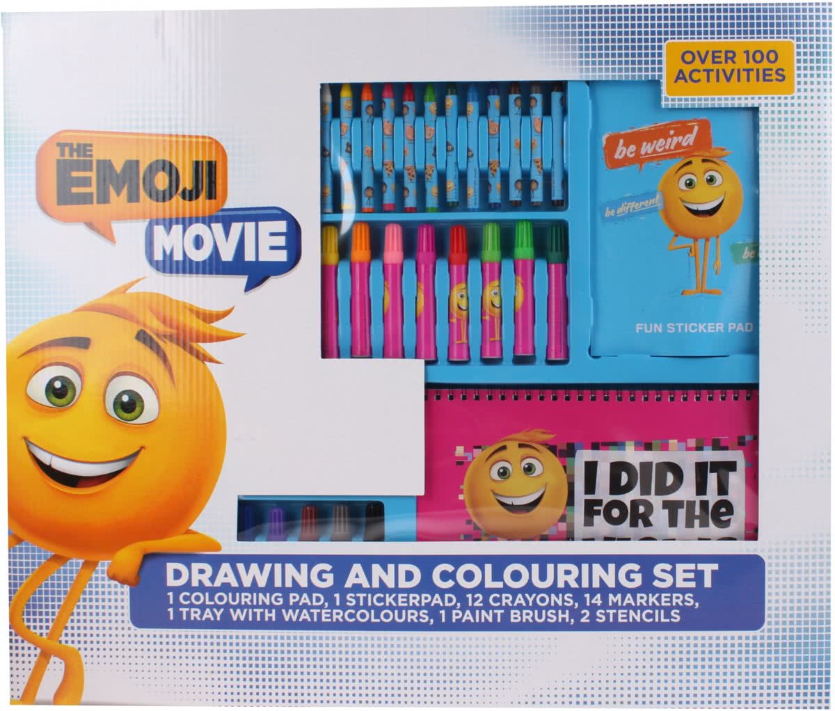 Emoji Kleurset 100-delig