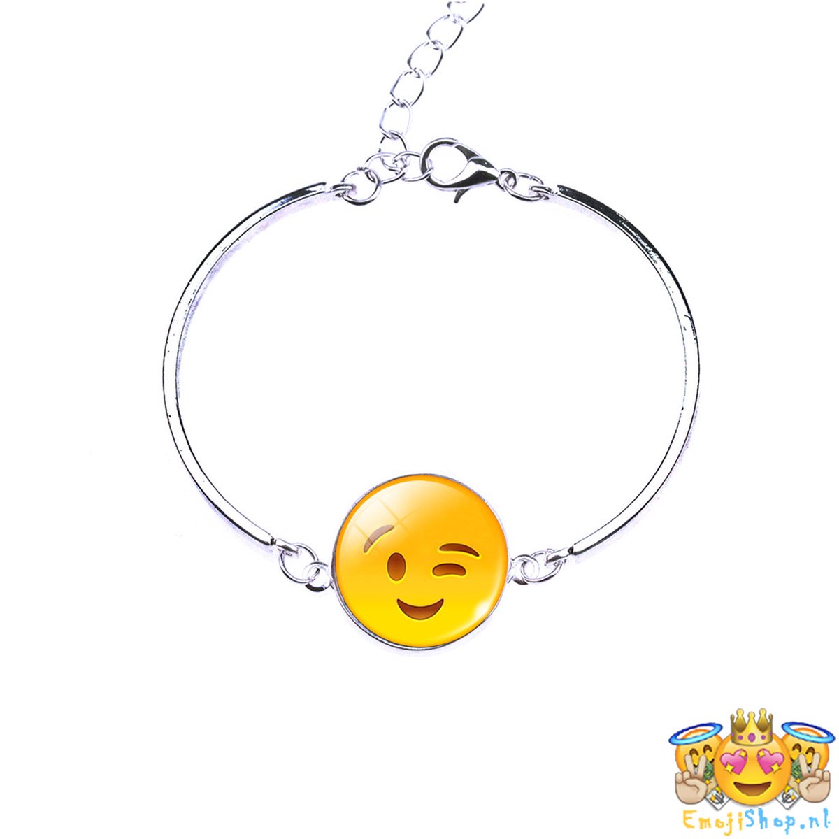 Emoji armband Knipoog
