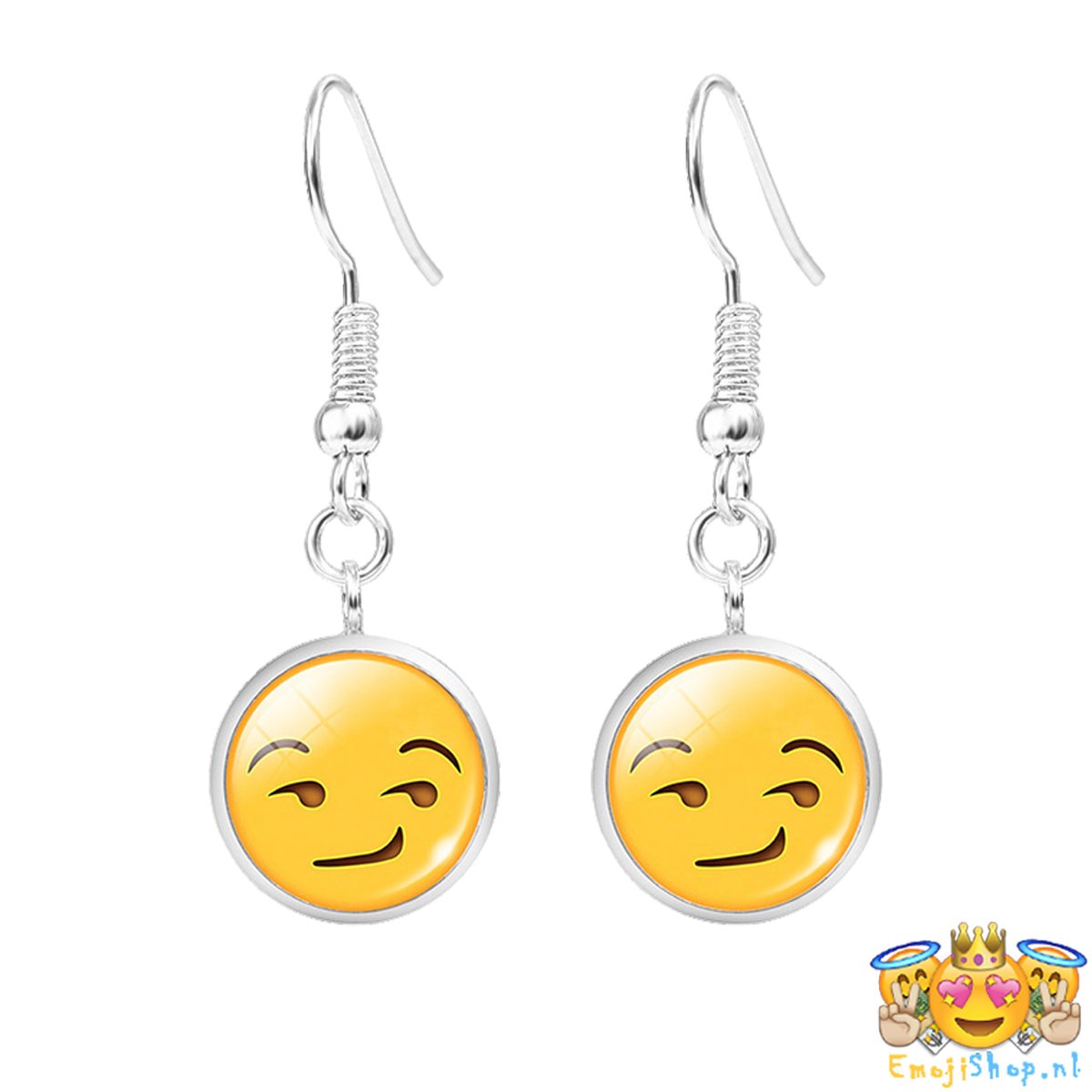 Emoji oorbellen Flirt