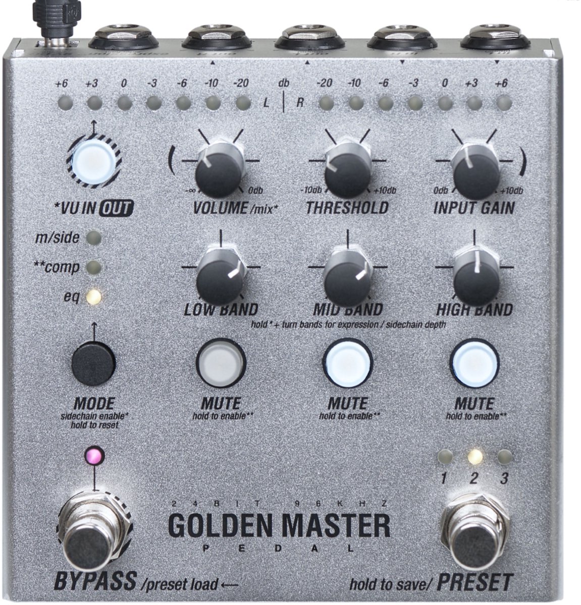 Endorphin.es Golden Master Pedal - Digitaal effect-unit voor keyboards