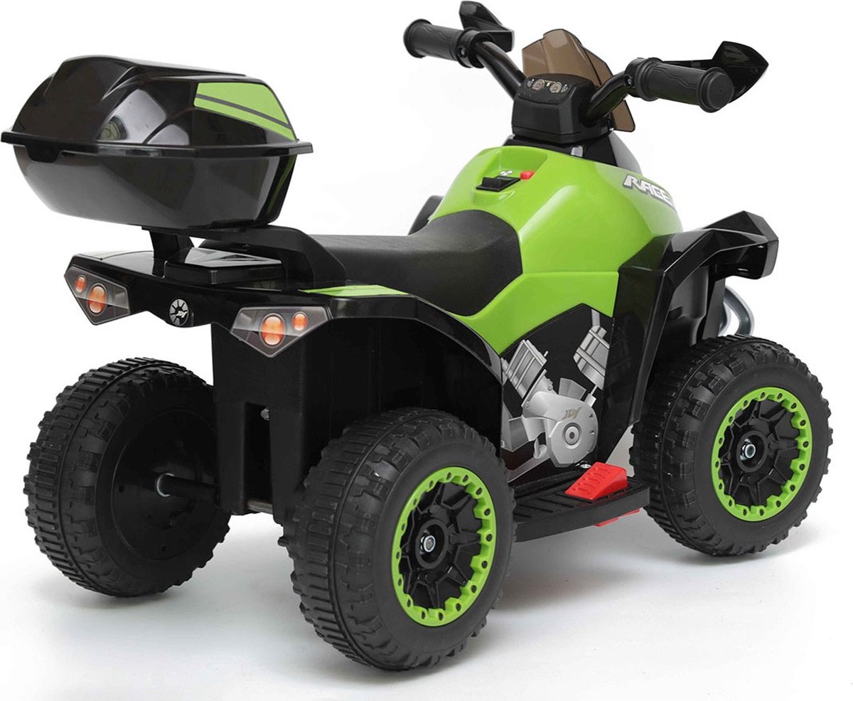 Elektrische Quad 6v voor Kinderen - micron - groen - 78,5 * 40,5 * 46 cm