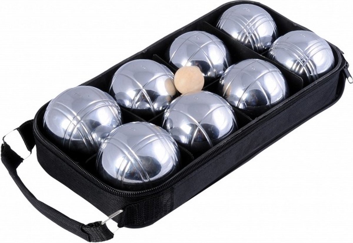Jeu De Boules Set Metaal 8 Ballen