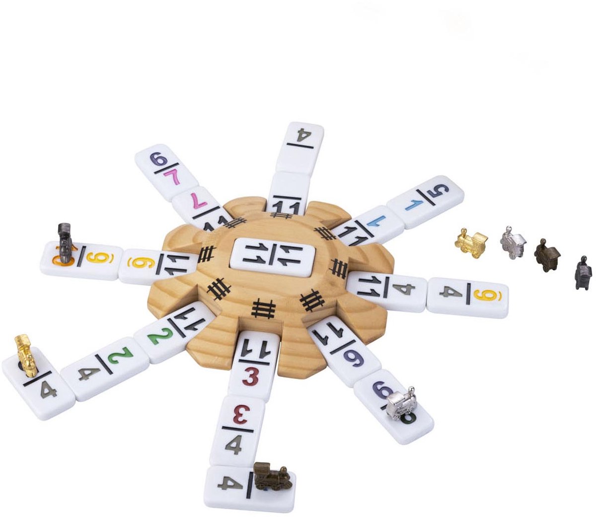 Domino Mexican Train accessoires set