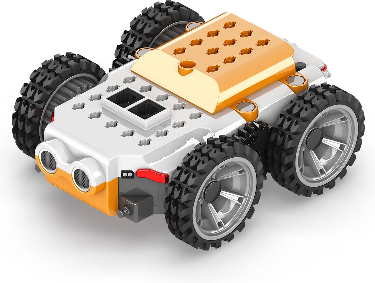 Bouwpakket GinoBot Coding Lab- uitbreidbare robot