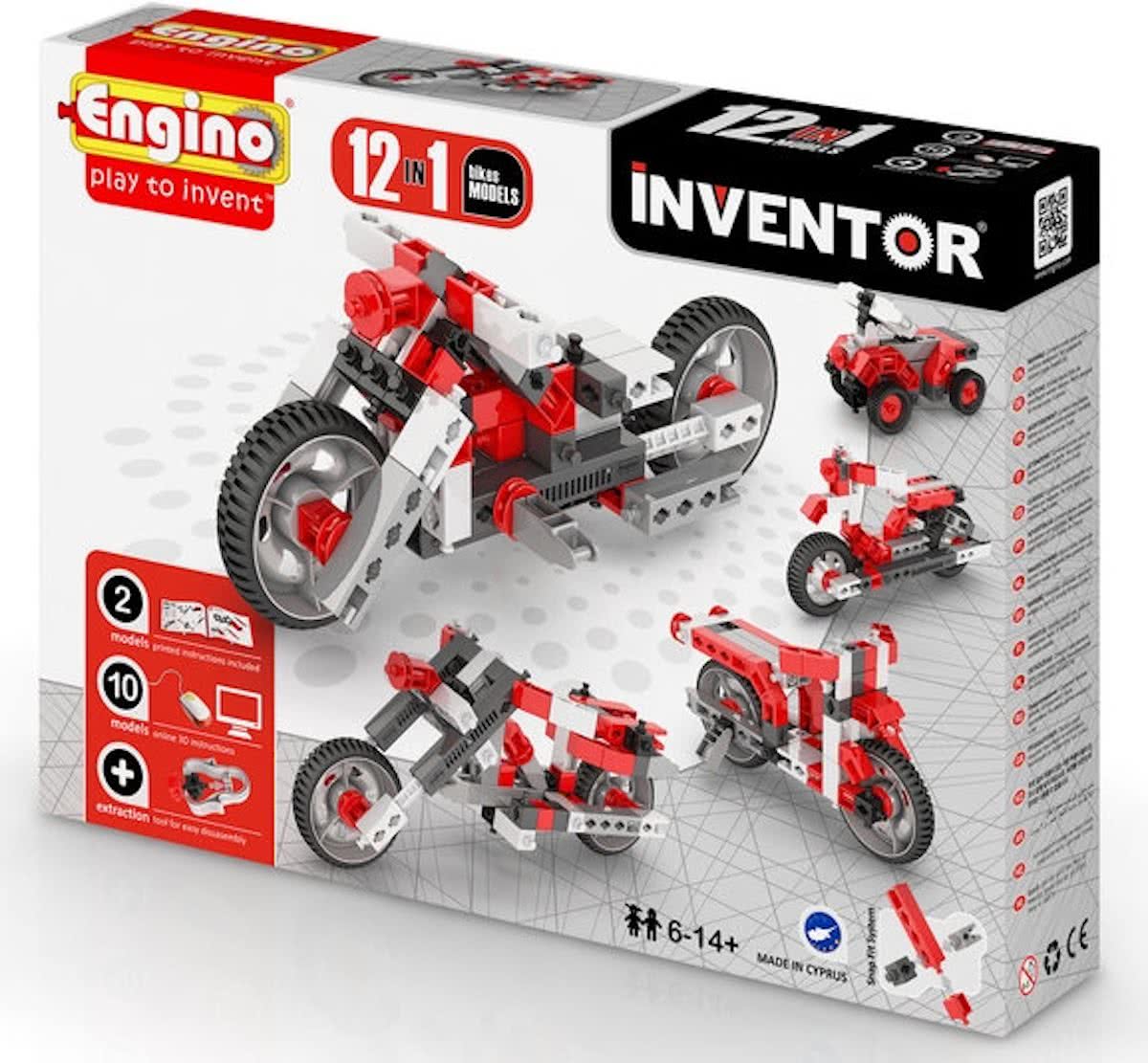ENGINO INVENTOR Motoren 12 modellen