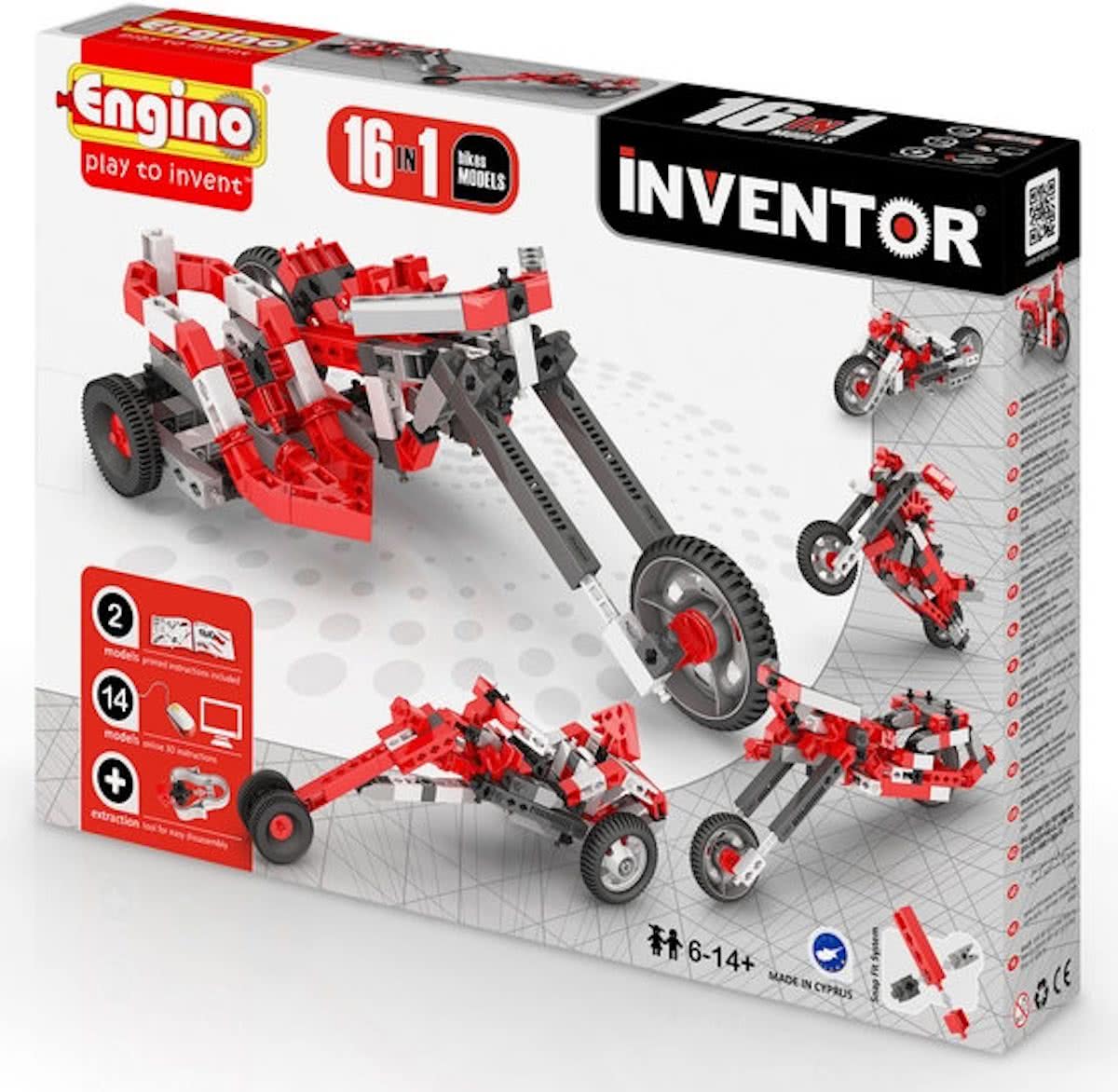 ENGINO INVENTOR Motoren 16 modellen