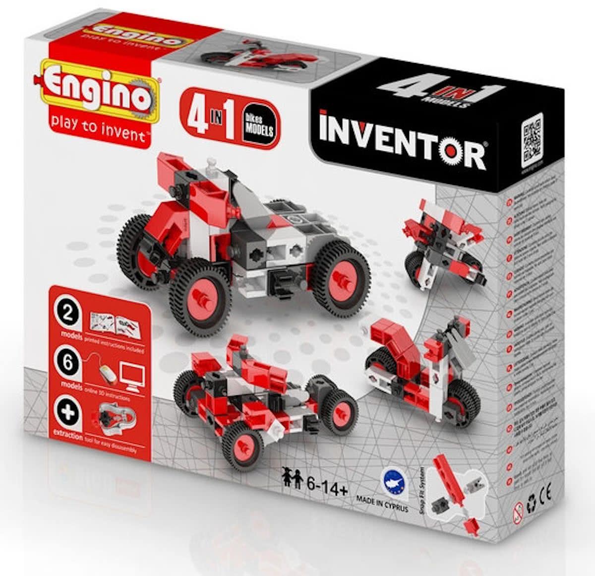 ENGINO INVENTOR Motoren 4 modellen
