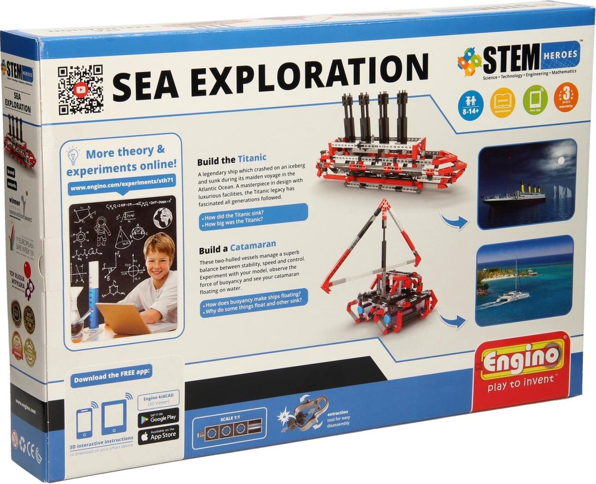 Engino STEM Heroes - Zeeonderzoek