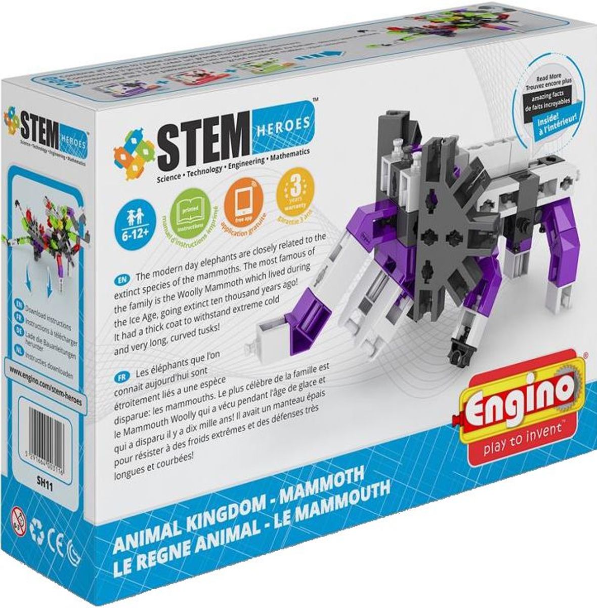Engino Stem Heroes Mammoth