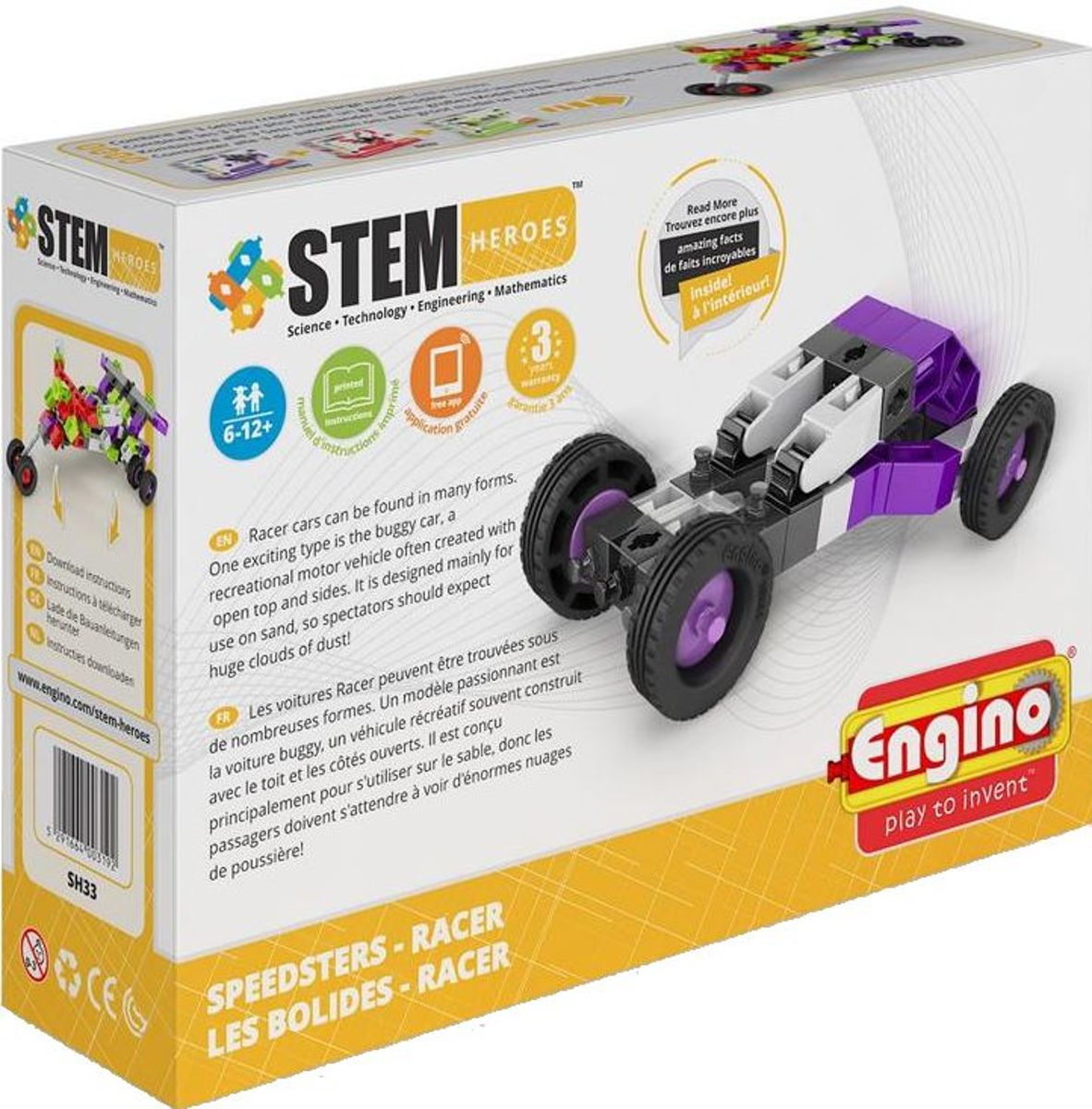 Engino Stem Heroes Racer
