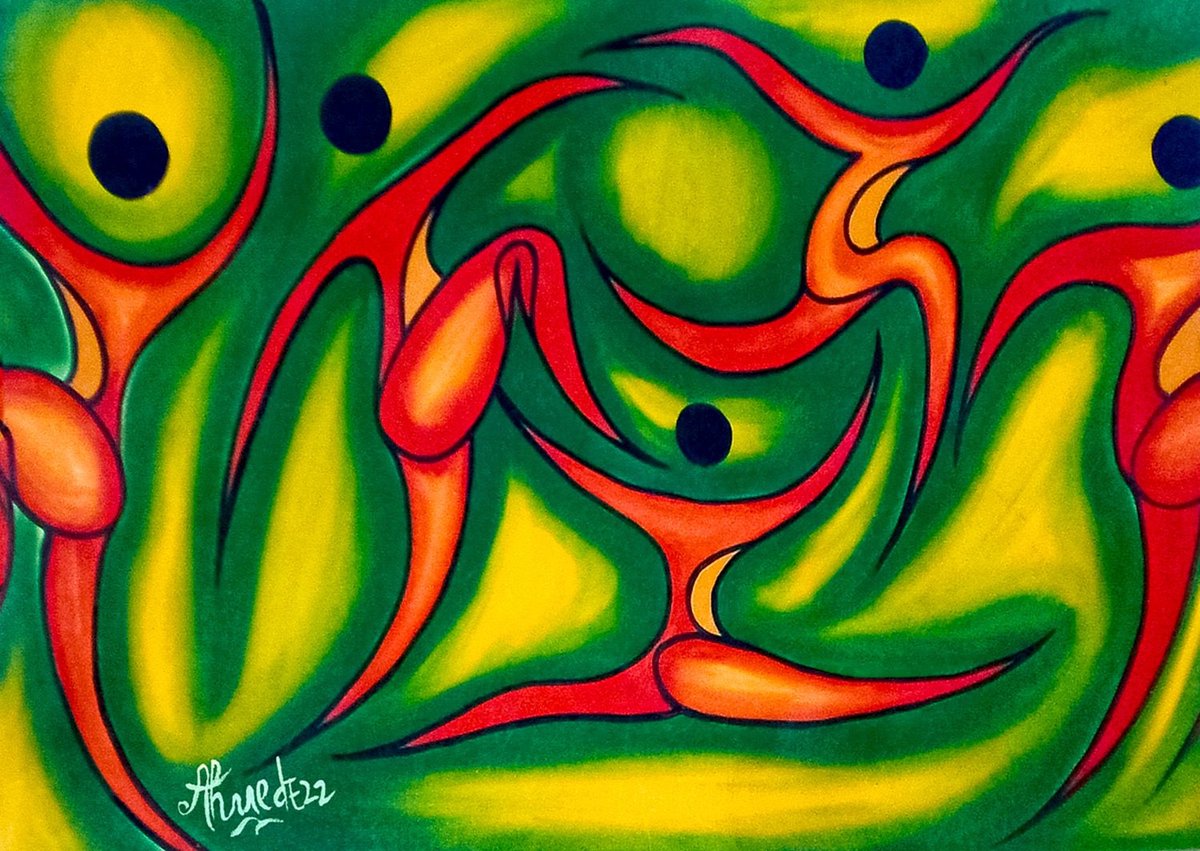 Enjoy Puzzle legpuzzel Ballerinas - 1000 stukjes kleurrijk kunstwerk.