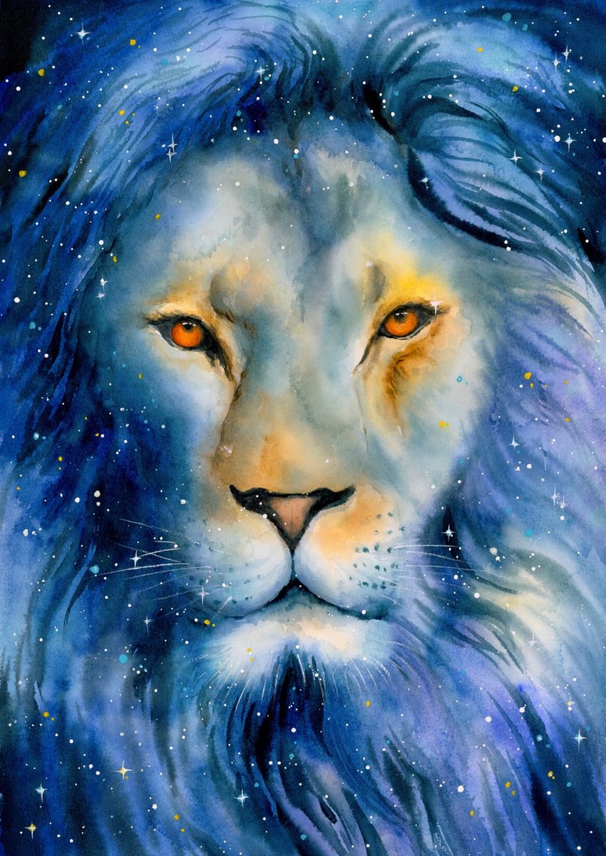 Enjoy Puzzle legpuzzel Starry Lion - 1000 stukjes kleurrijk.