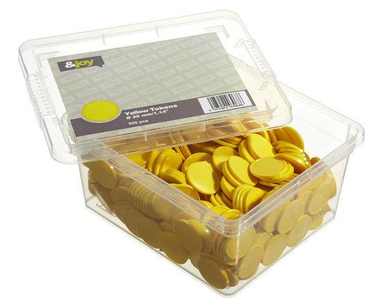 Blanco Betaalmunten - Geel