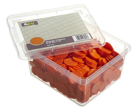 Blanco Betaalmunten - Oranje