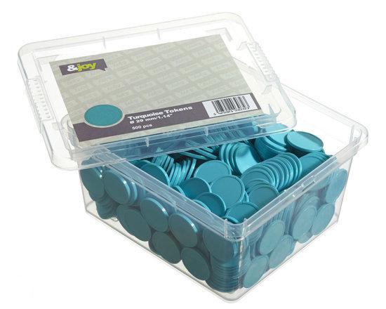 Blanco Betaalmunten - Turqoise