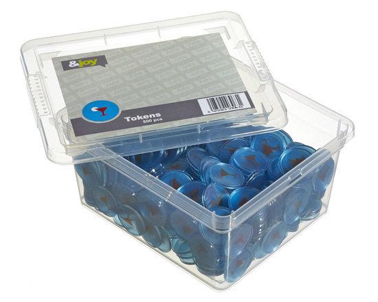 Crystal Betaalmunten - Cocktail Glass - Blauw