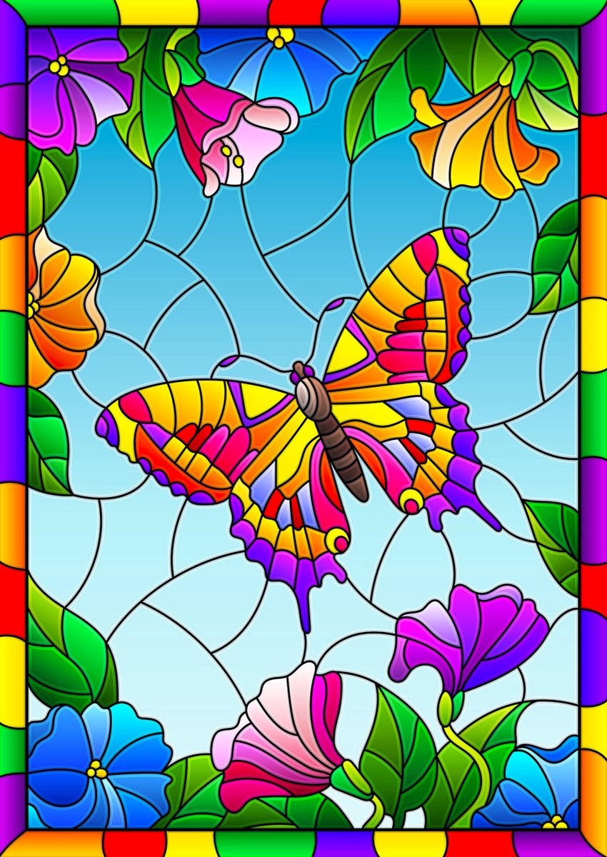 Crystal Butterfly Puzzel 1000 Stukjes