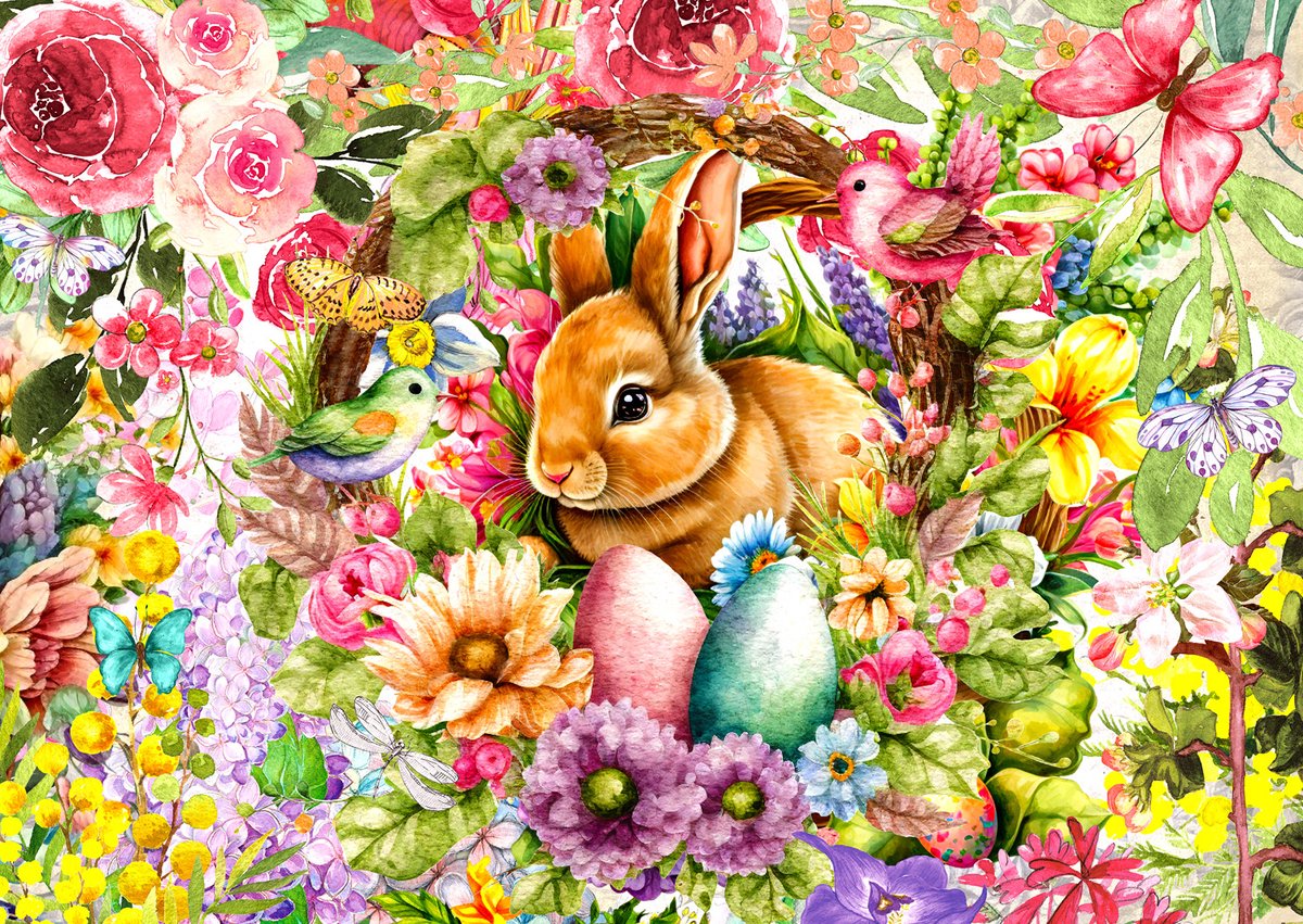 Sweet Spring Puzzel 1000 Stukjes