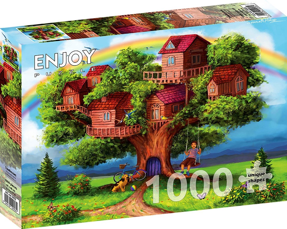 Treehouses Puzzel 1000 Stukjes