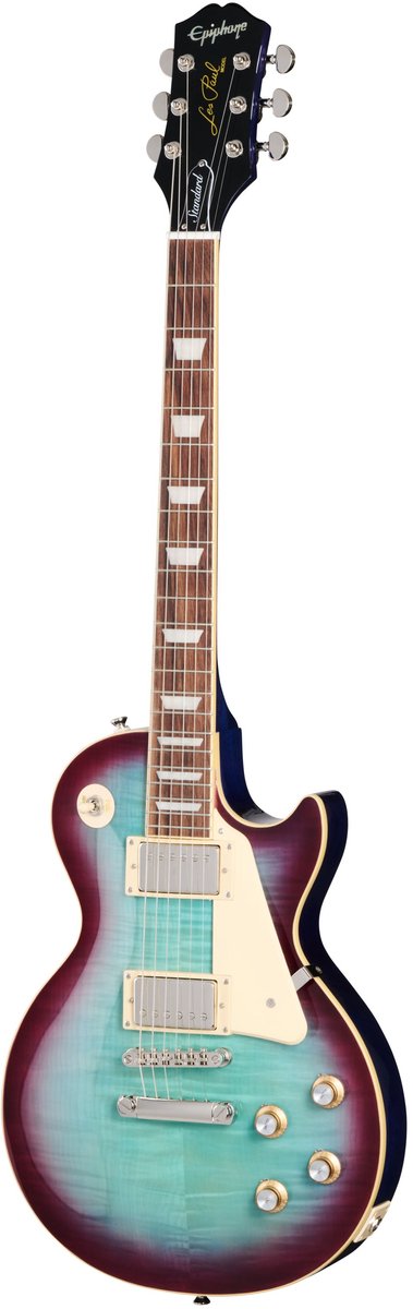 Epiphone Les Paul Standard 60s Blueberry Burst - Single-cut elektrische gitaar