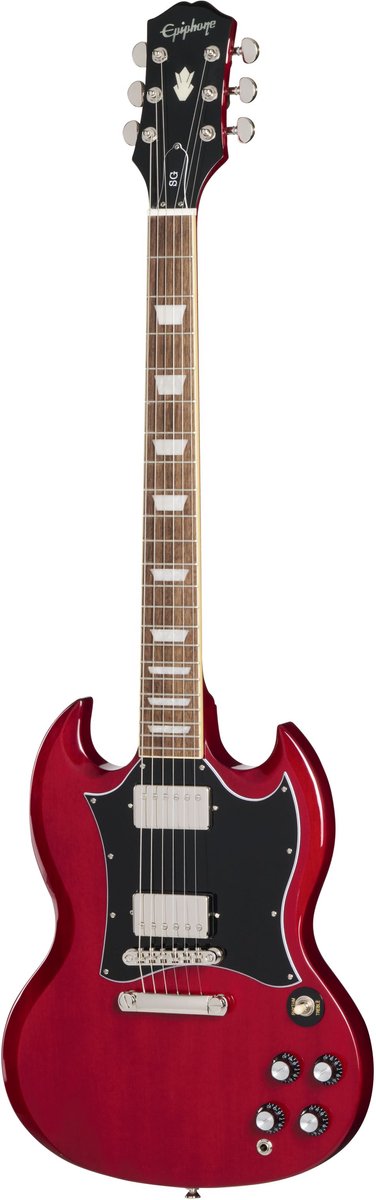 Epiphone SG Standard Cherry - Double Cut modellen