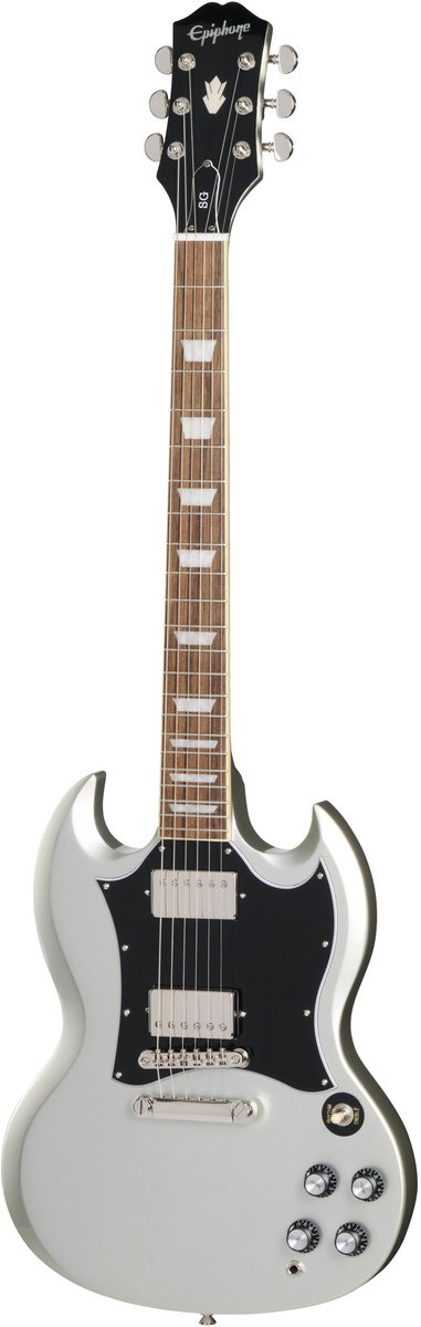 Epiphone SG Standard Silver Mist - Double Cut modellen