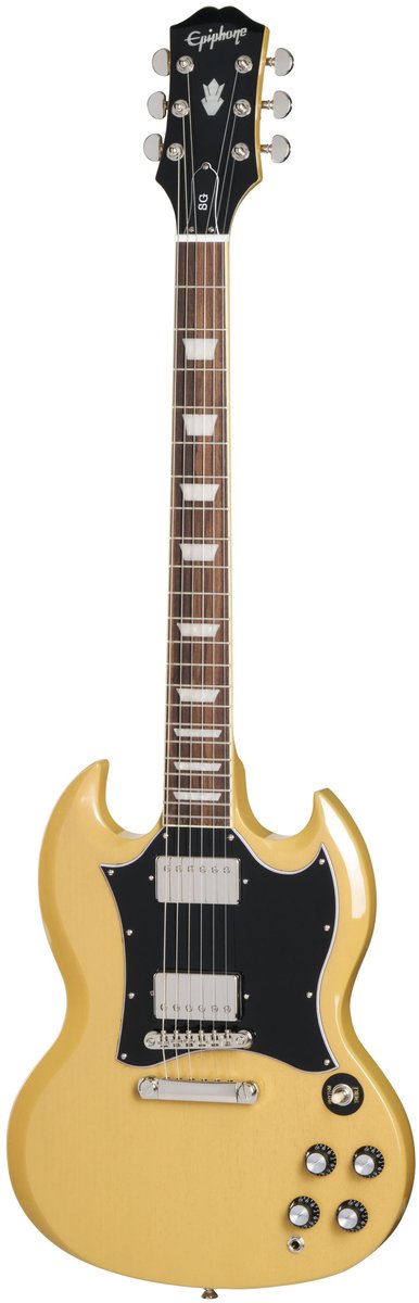 Epiphone SG Standard TV Yellow - Double Cut modellen
