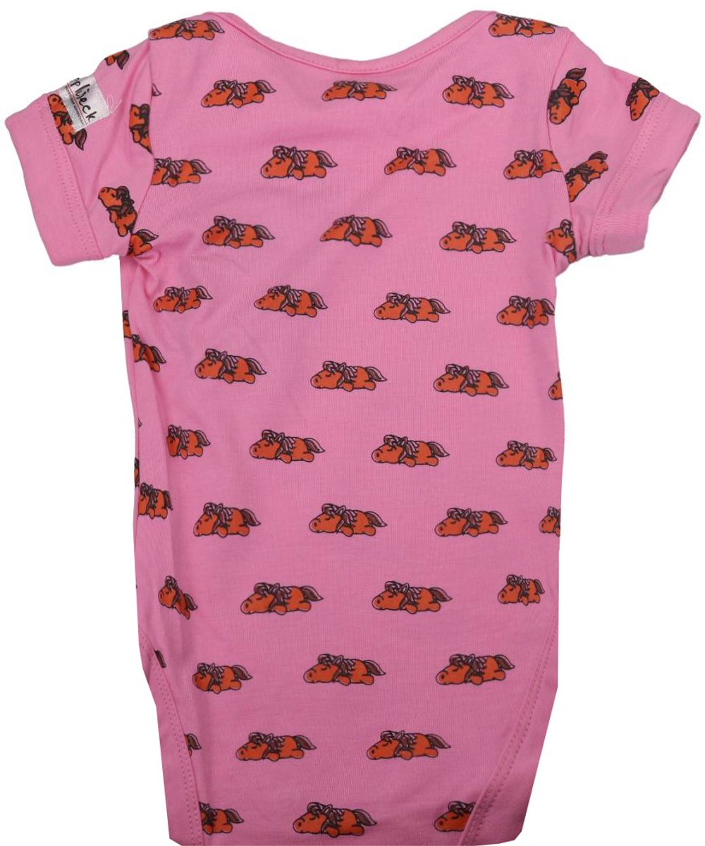 Epplejeck Romper Epplejeck Ejsleeping Brown Foal Roze