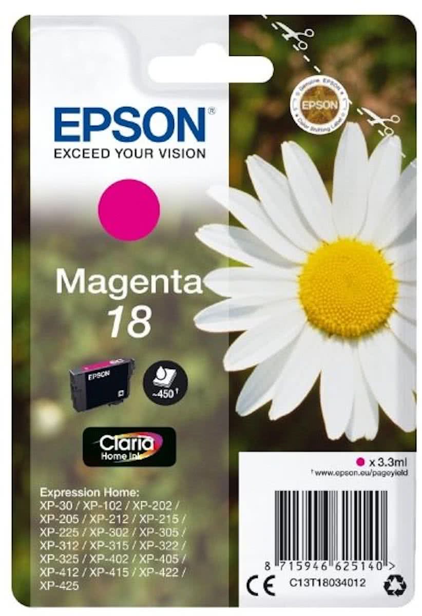   18 - Inktcartridge / Magenta