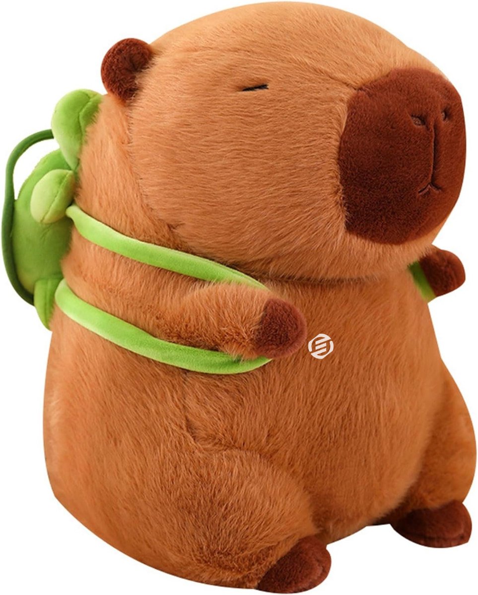 Equivera Capybara Knuffel - Capibara Knuffel - Capibara Pluche - Slaapknuffel - Knuffelvriend - Premium Knuffel
