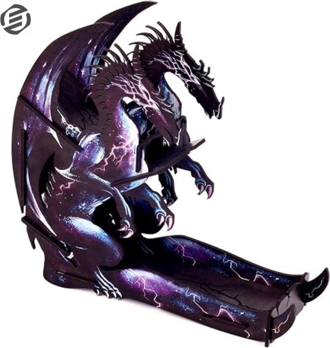 Equivera Dice Tower - Dice Tray - Dobbeltoren - Dobbelsteen Toren - Geschikt Voor Dobbelspellen - Geschikt Voor Dungeons and Dragons